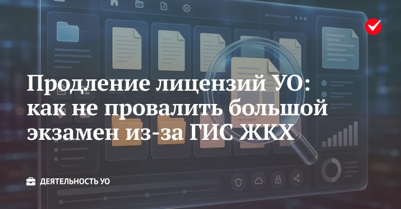 ❓ Узнайте, что учесть УО при подготовке личного кабинета ГИС ЖКХ к проверке в рамках пр...