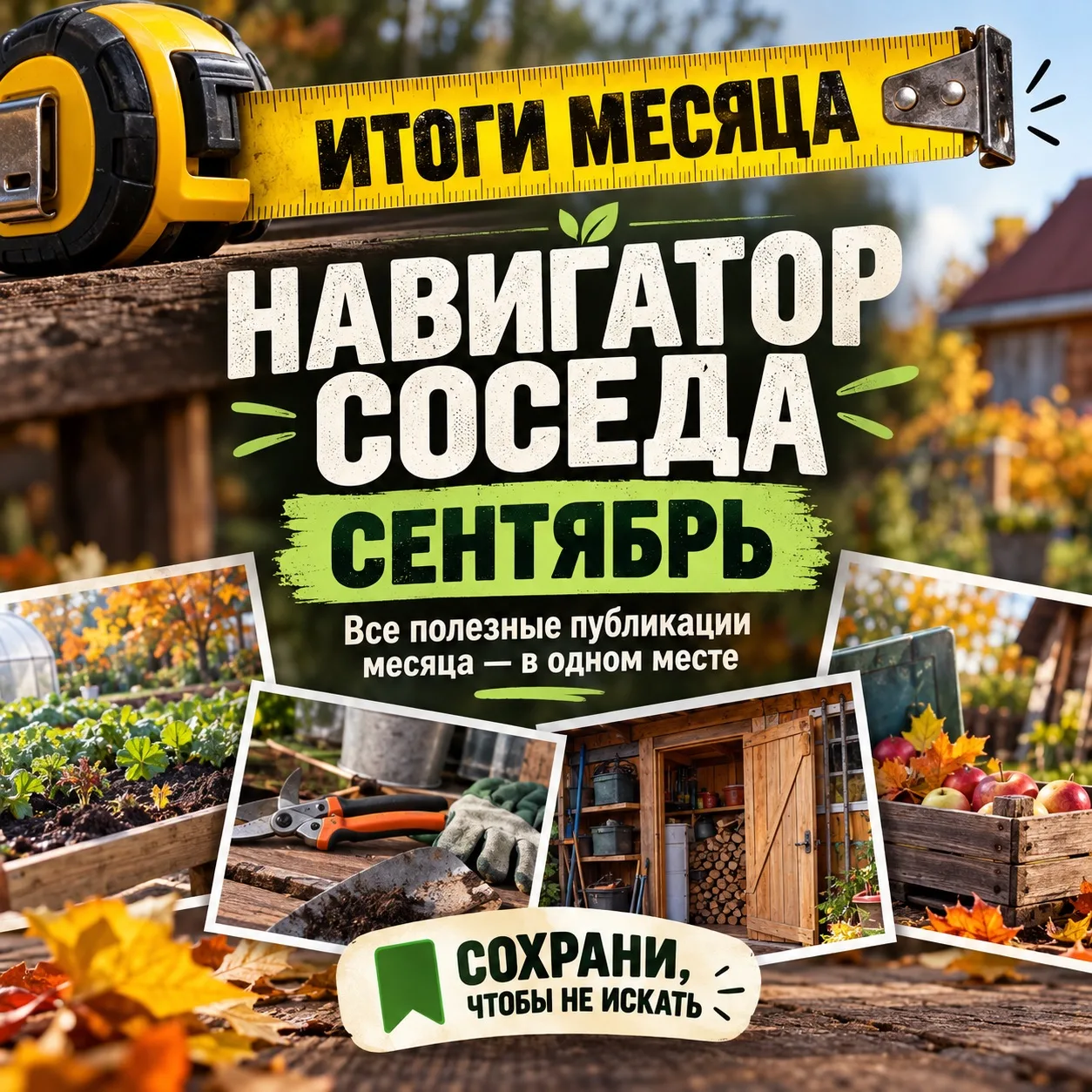За сентябрь здесь накопилось столько полезного, что искать нужный пост в ленте уже не о...