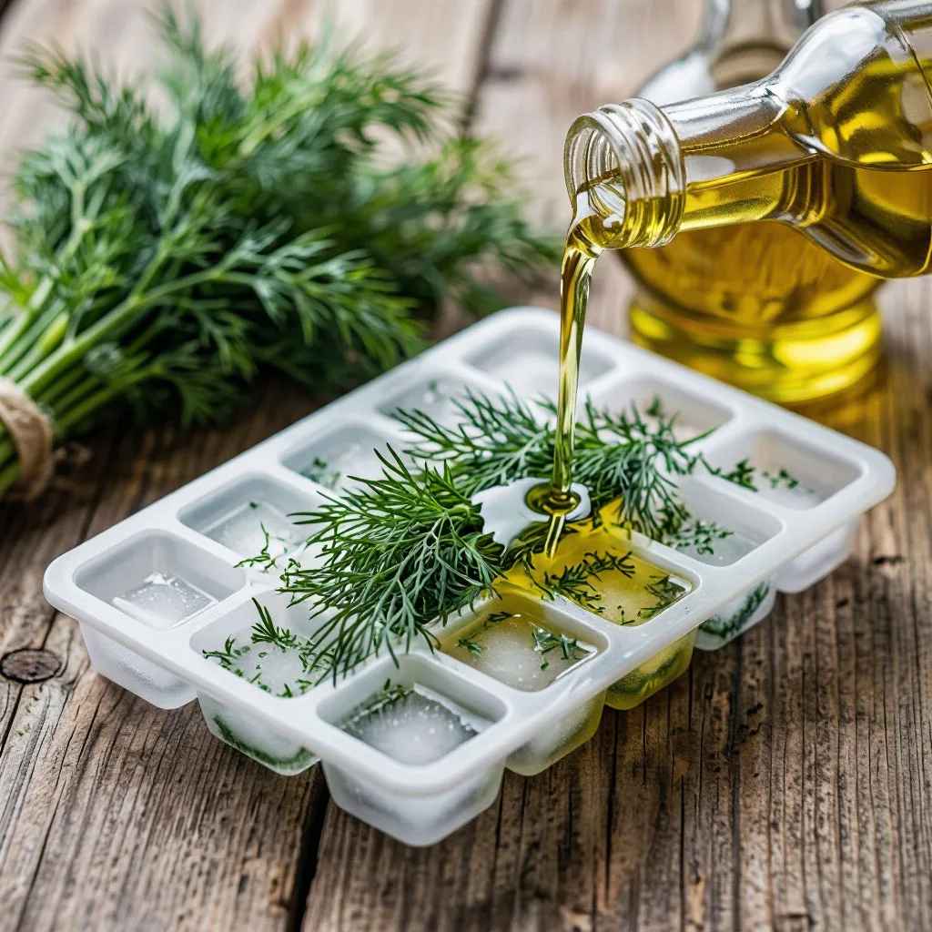 ЗАМОРОЗКА УКРОПА В ПУЧКЕ УБИВАЕТ ВКУС — ПОПРОБУЙТЕ ЗАМОРОЗИТЬ ЕГО В МАСЛЕ

Многие привыкли сушить зе