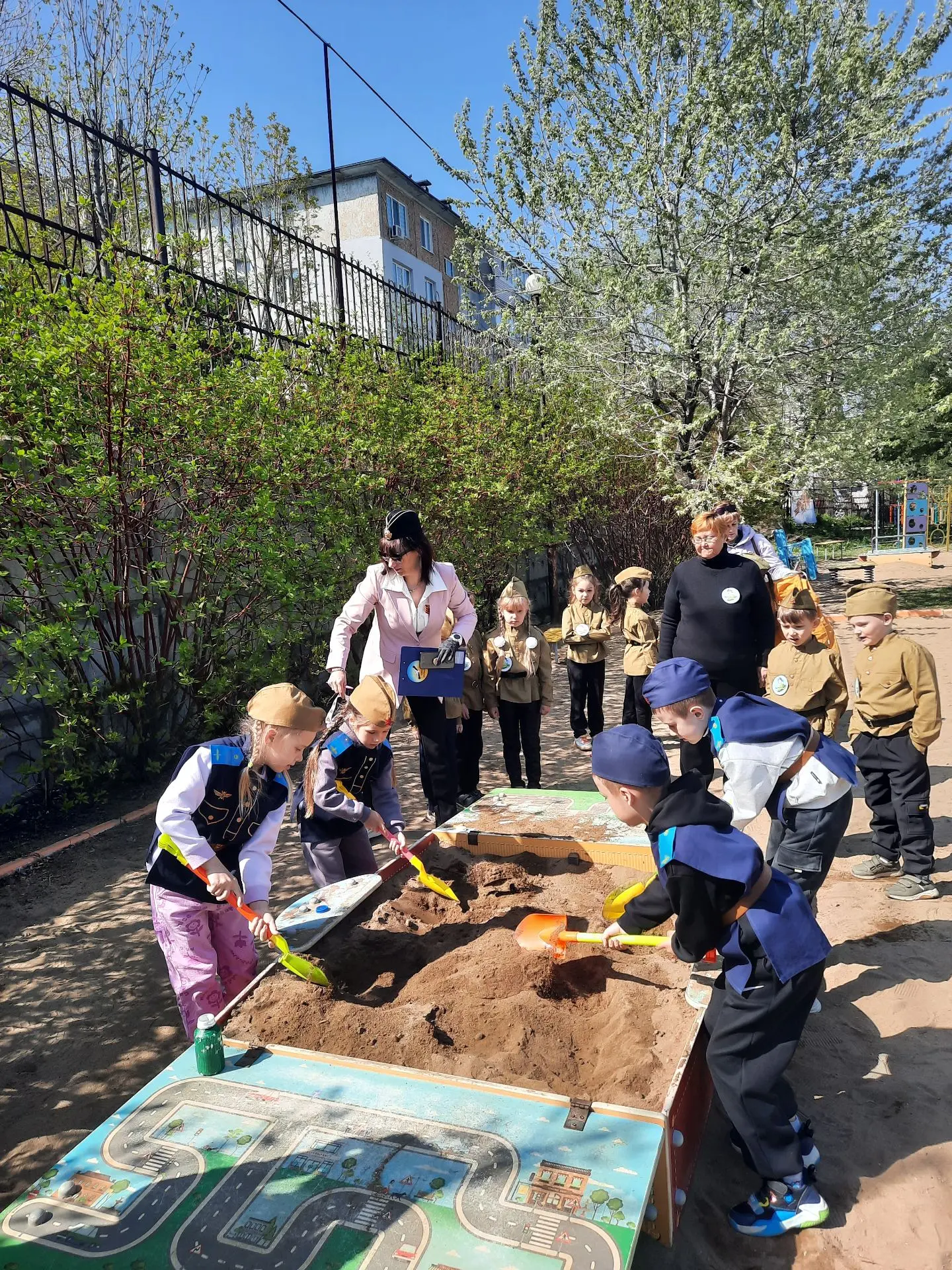 Команда нашего Детского сада "МОРПЕХИ" приняла участие в городском конкурсе "Зарница-20...