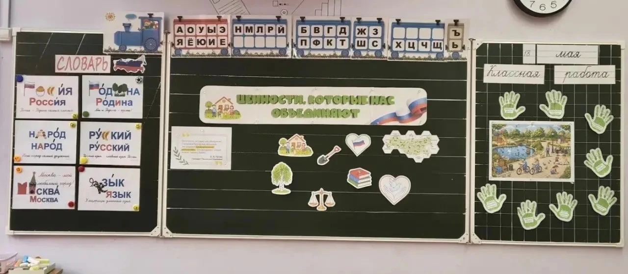 📚Сегодня в нашей школе прошли «Разговоры о важном» на тему «Ценности, которые нас объединяют».   Цен
