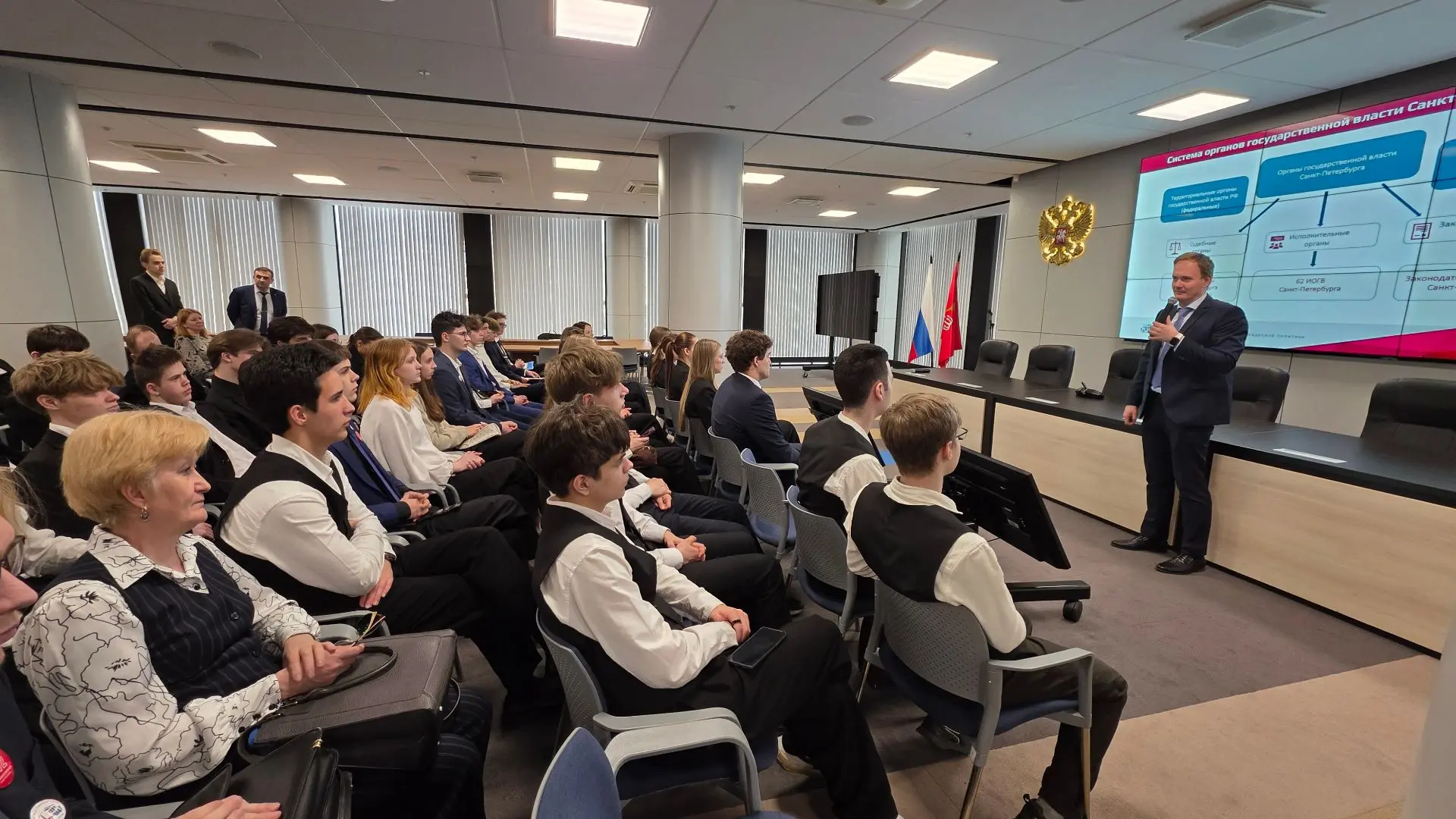 ⚡ «ГосСреда» для участников профориентационного проекта «Школа Смольного»
