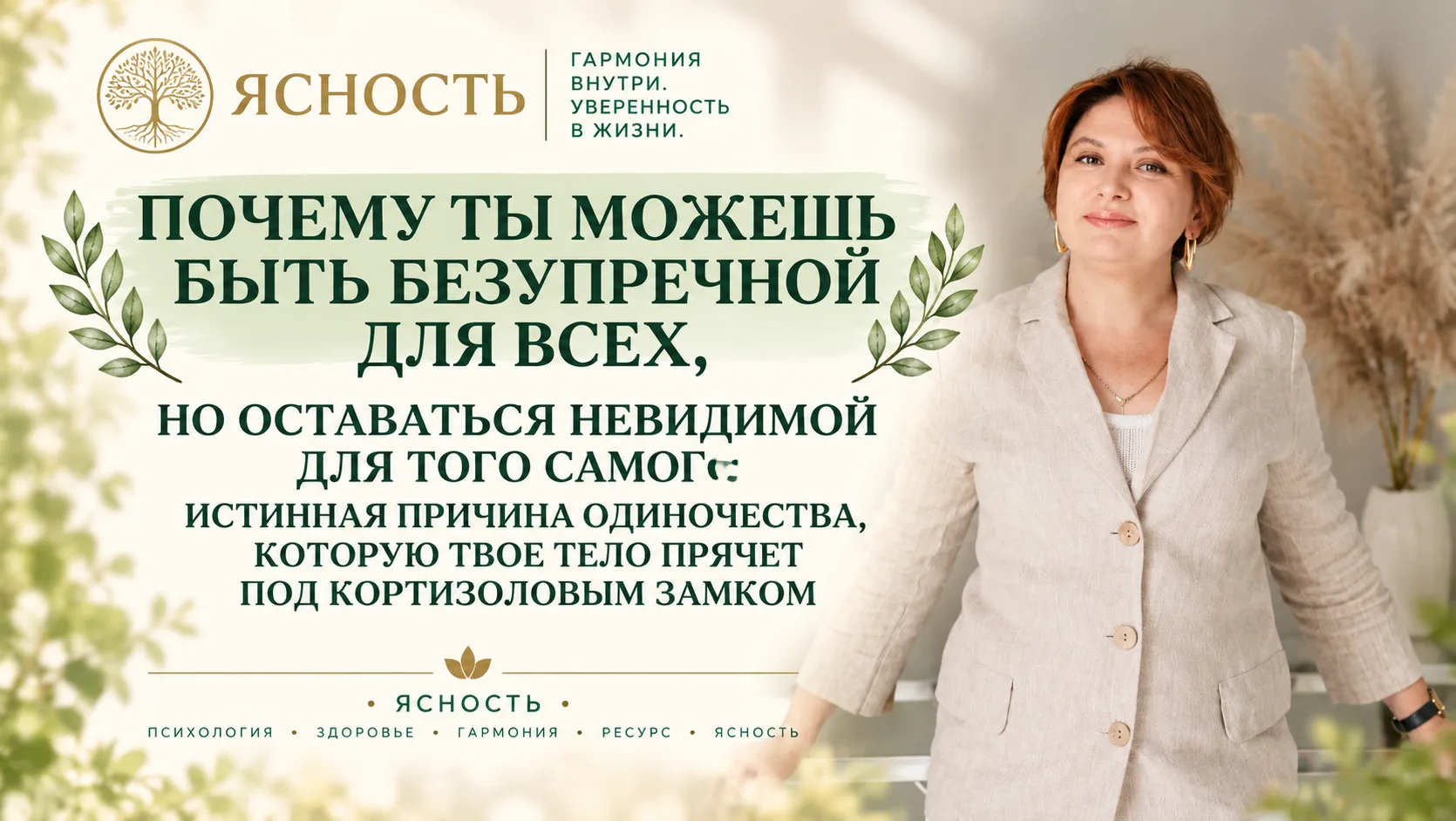 ✨ ПОЧЕМУ ТЫ МОЖЕШЬ БЫТЬ БЕЗУПРЕЧНОЙ ДЛЯ ВСЕХ, НО ОСТАВАТЬСЯ НЕВИДИМОЙ ДЛЯ ТОГО САМОГО: ...