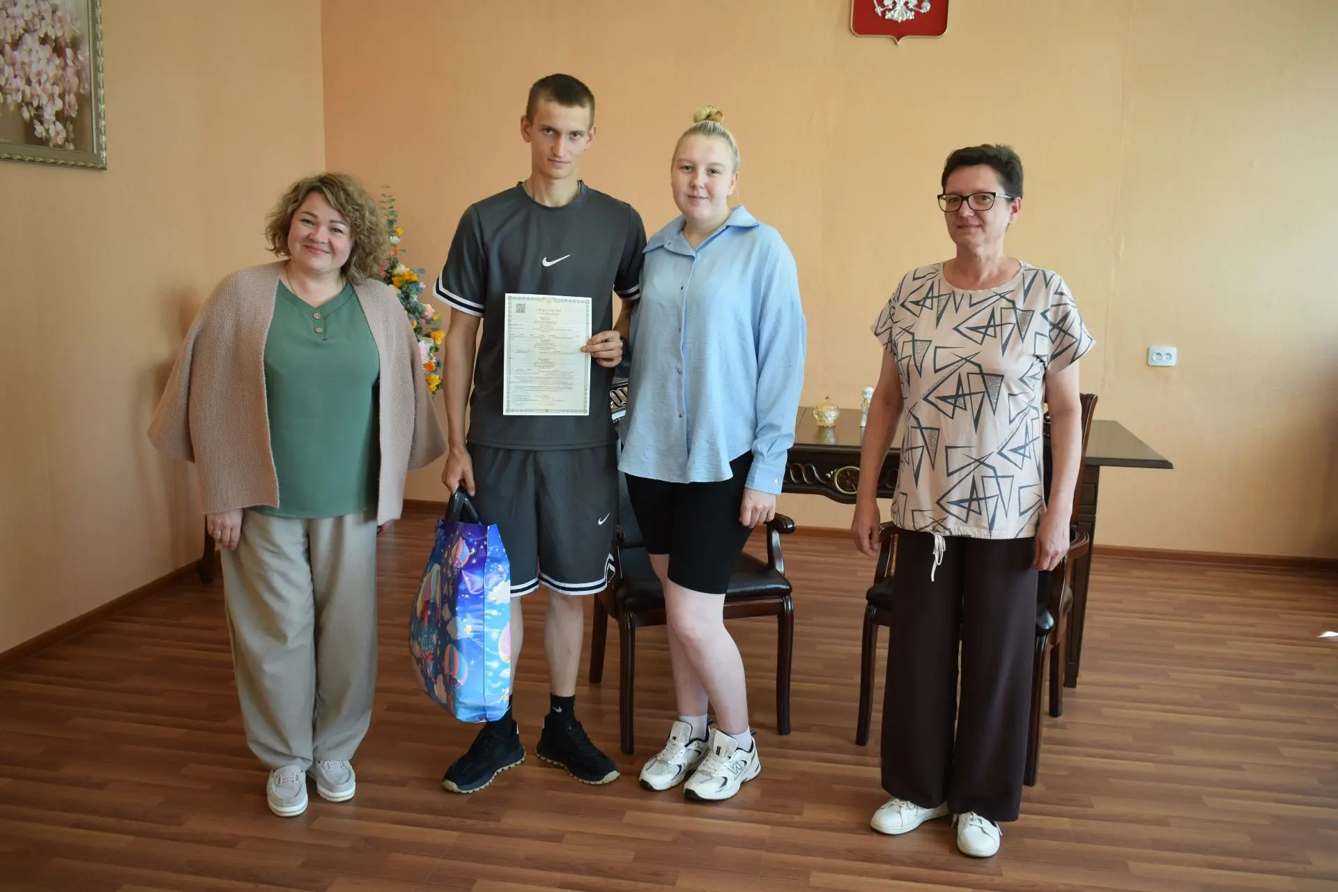 🎉В семье Даниила и Дарьи Парамоновых из Глинковского округа случилось по-настоящему светлое и радос