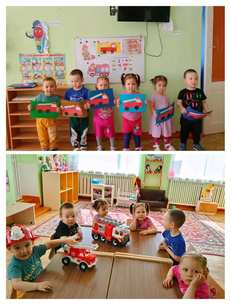 День пожарной охраны в младшей группе: учимся безопасности вместе! ‍