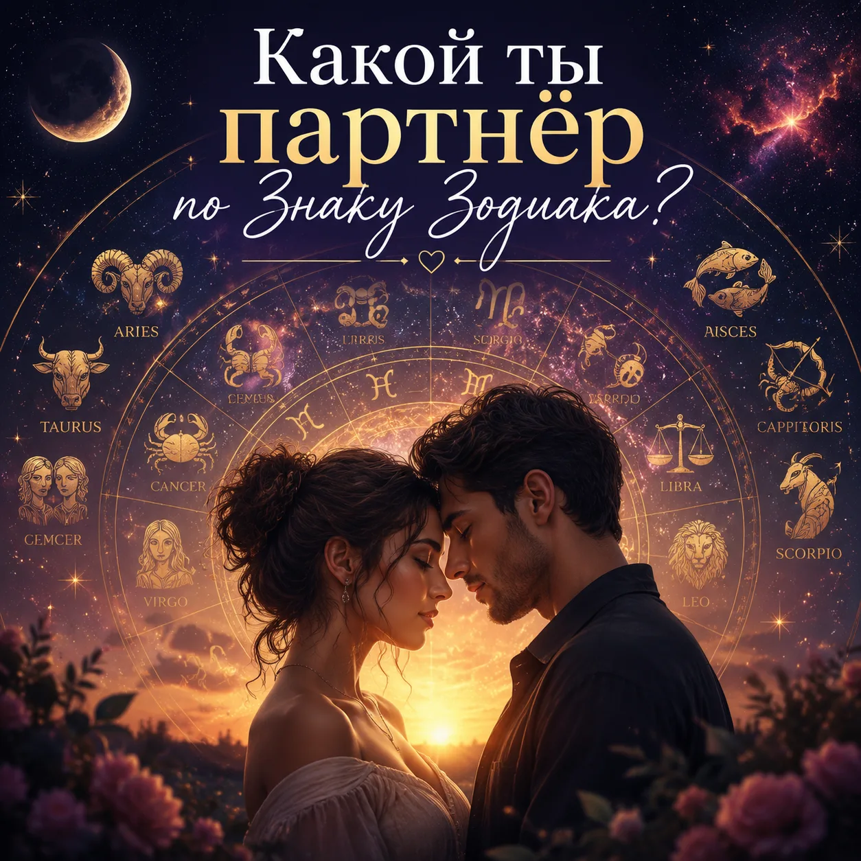Какой ты партнёр по Знаку Зодиака? 💑