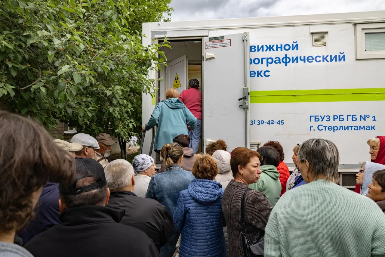 В Стерлитамакском районе начал работу «Поезд здоровья»