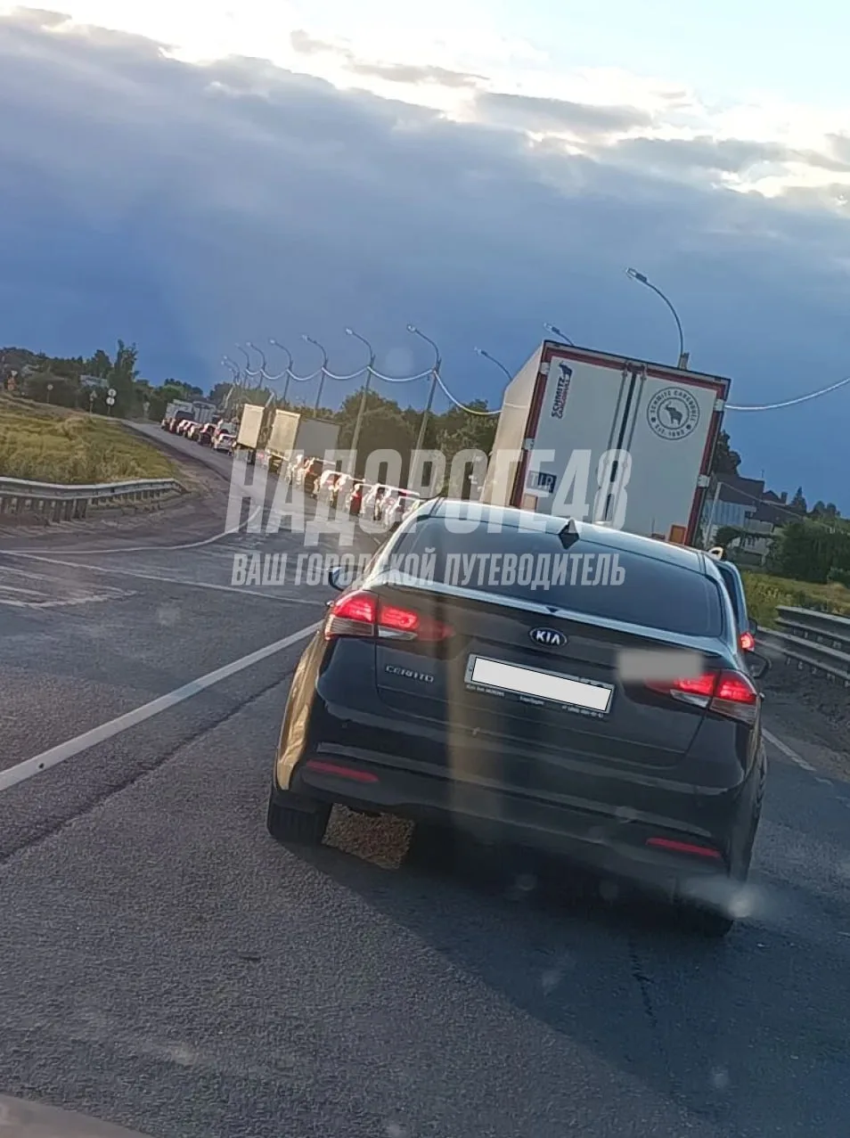 🚗 Сухая Лубна сейчас — это одна большая пробка