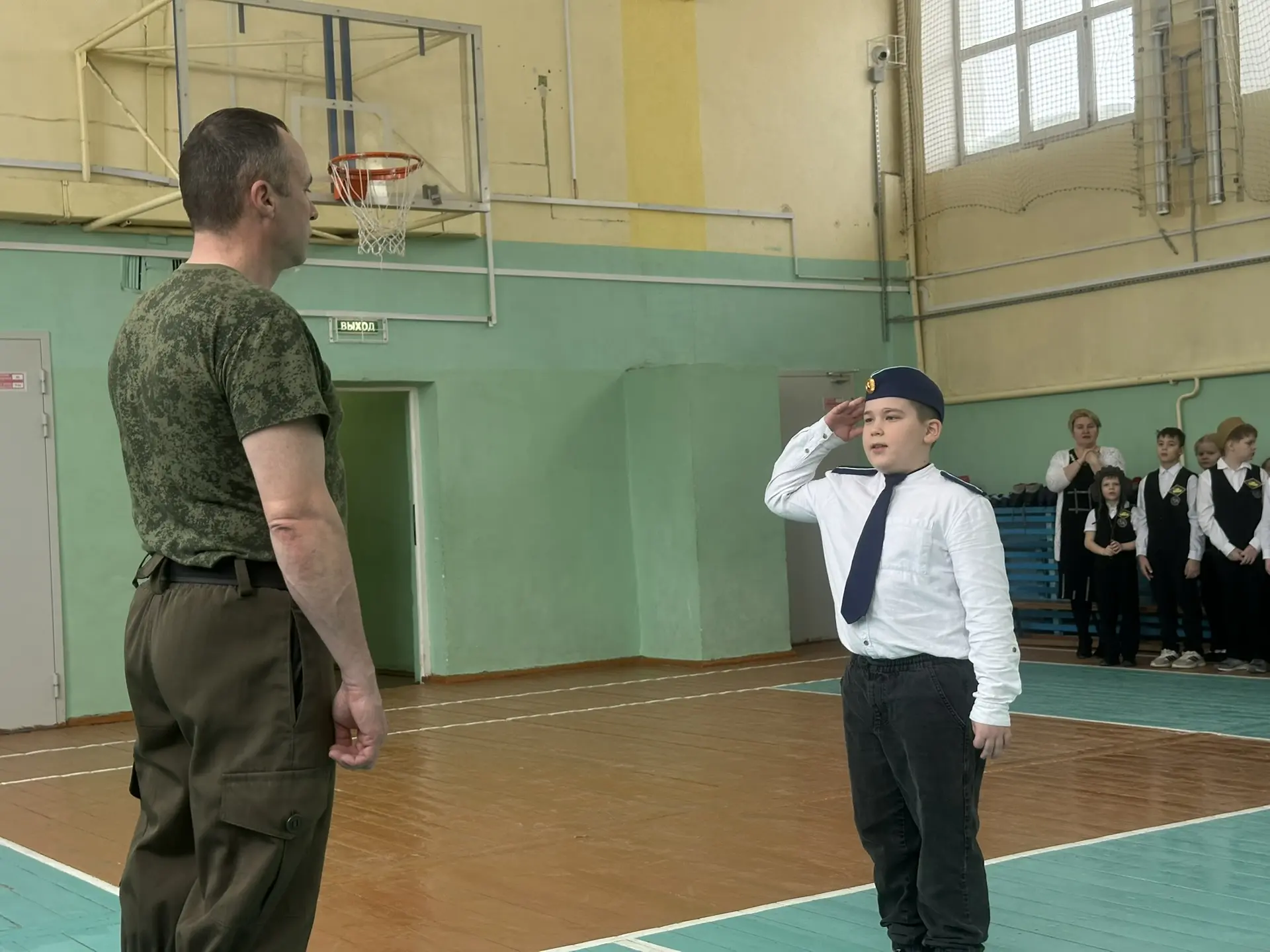 🇷🇺Парад исторических войск прошел в нашей школе! Сегодня в стенах нашей школы состоялся незабываемый