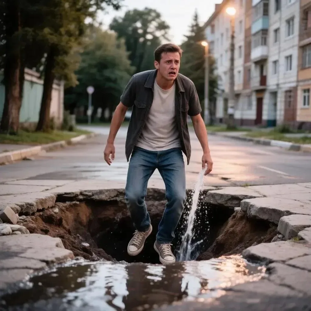 Житель Берёзовского получит 120 тысяч от «Водоканала» за падение в яму