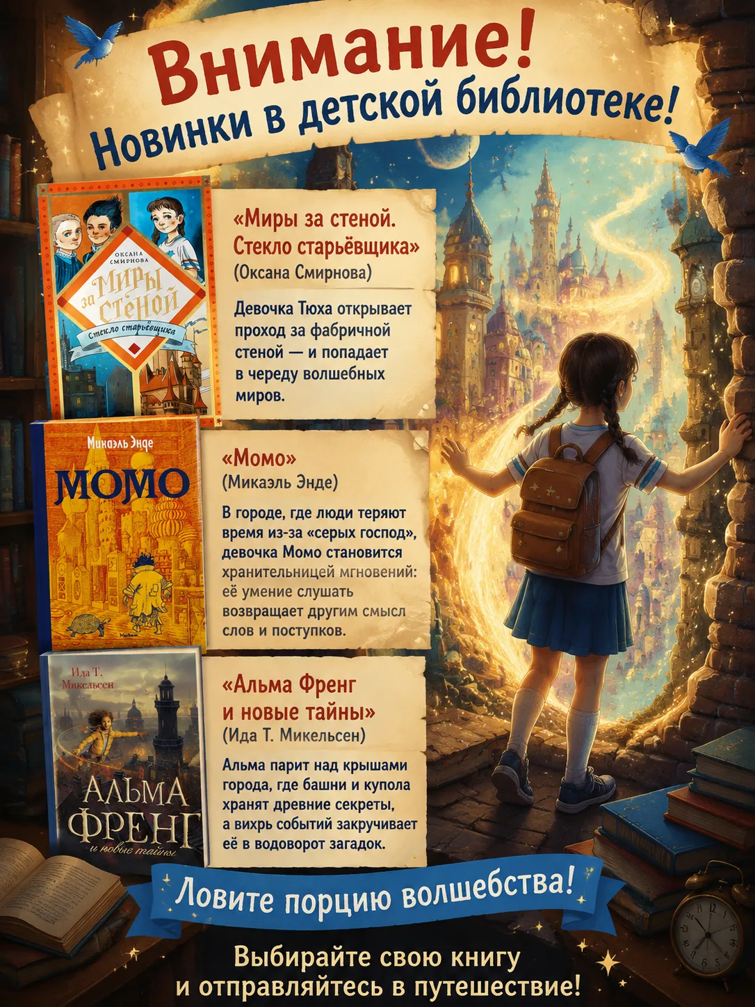 📚Новинки в детской библиотеке! 12+
