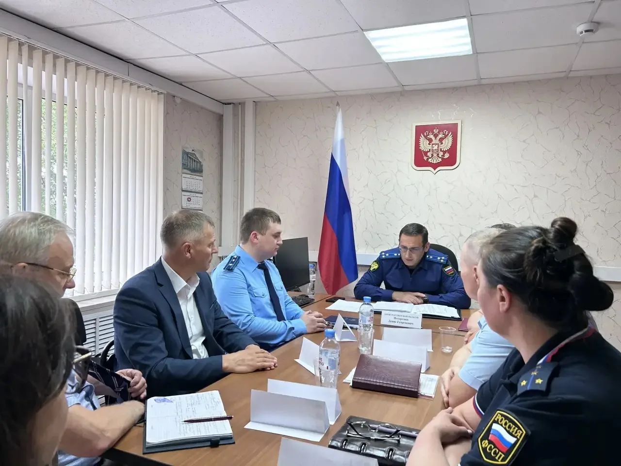 Прокурор Тверской области Денис Назаренко посетил с рабочим визитом Весьегонские и Крас...