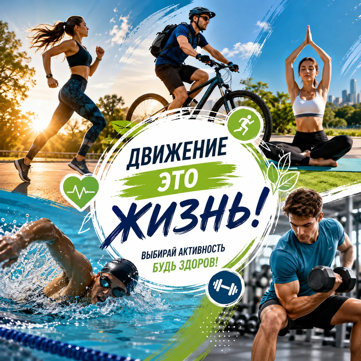 🏃 24–30 августа — Неделя популяризации активных видов спорта🏃‍