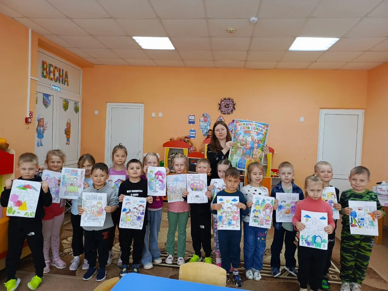 🌸🌸 В средней группе 🌞"Солнышко"🌞 с большим воодушевлением и радостью прошел замечат...