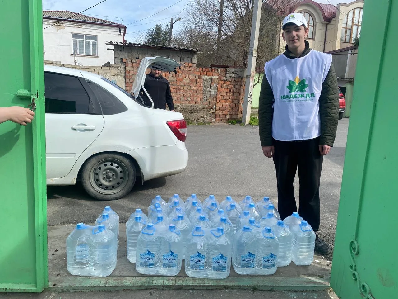 Выражаем благодарность благотворительному фонду «Надежда»,за  обеспечение ДОУ чистой пи...