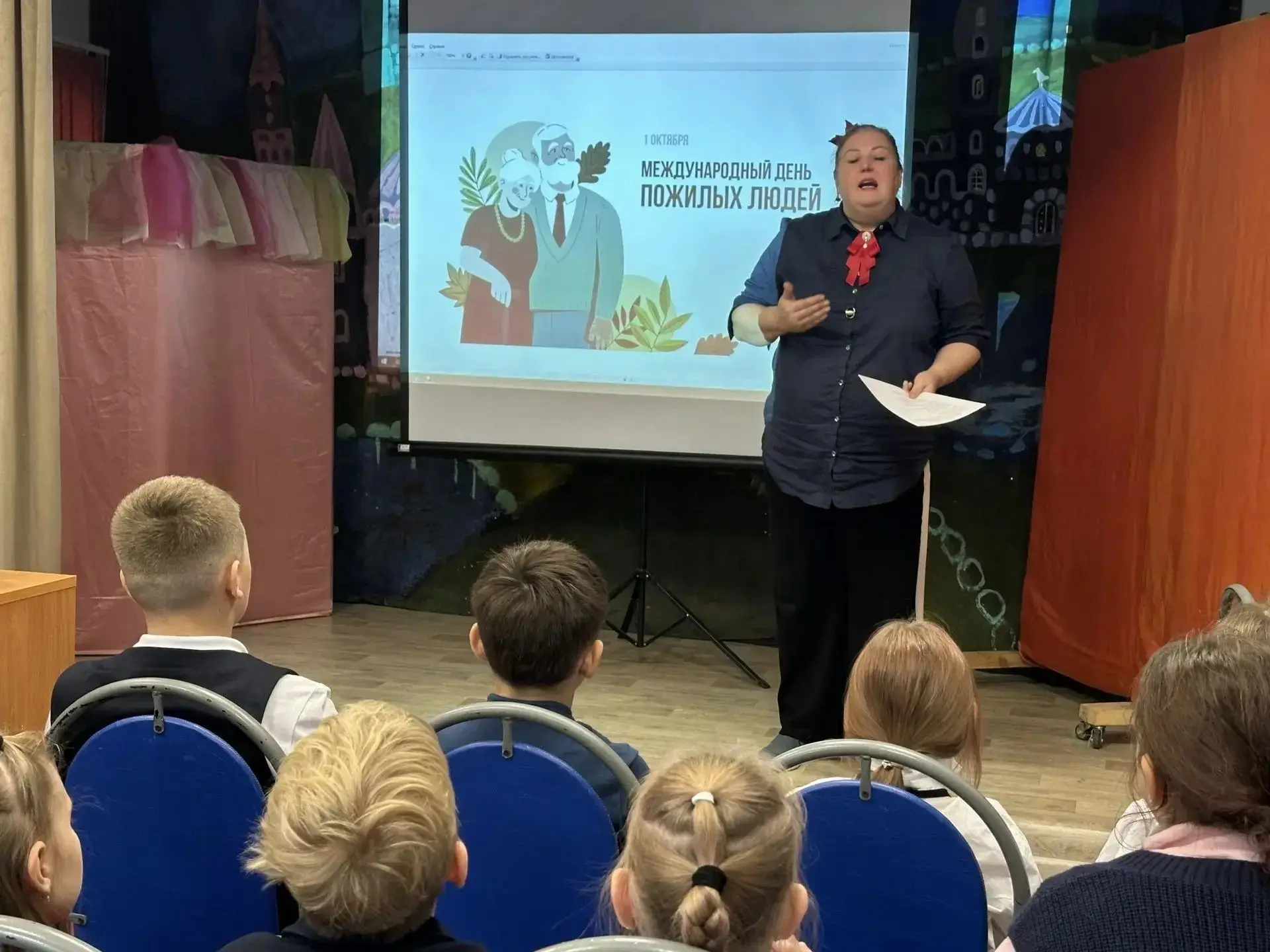 🎉 В библиотеке им. И. В. Рыжикова прошло мероприятие «Мои года — моё богатство»! 🎉