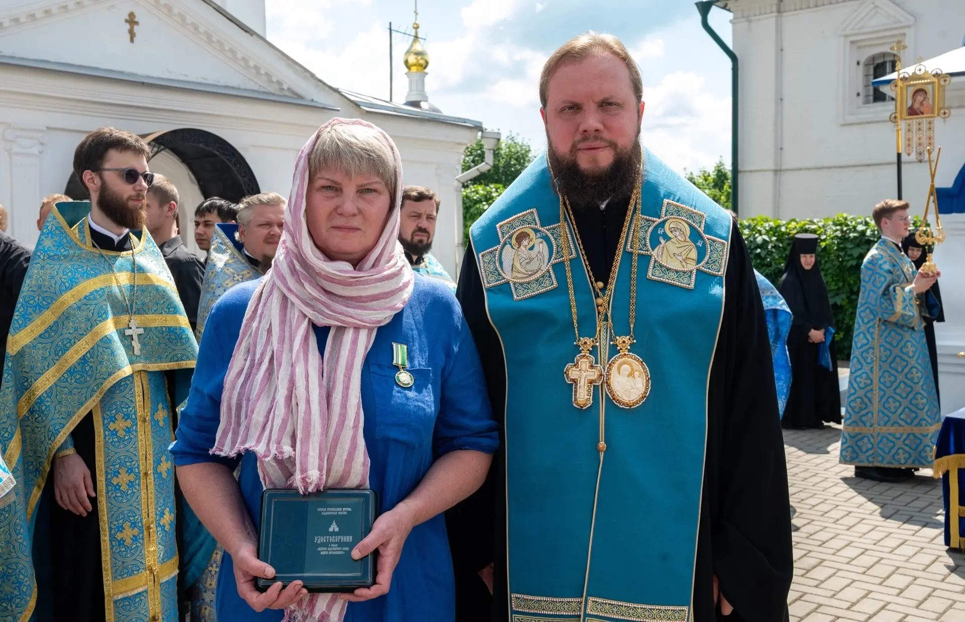 ⭐️Сотрудники УФССП России по Владимирской области удостоены медали святого благоверного князя Андрея