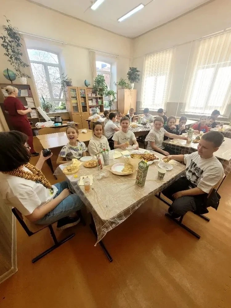 Наши Орлята России отмечают Масленицу 🥞