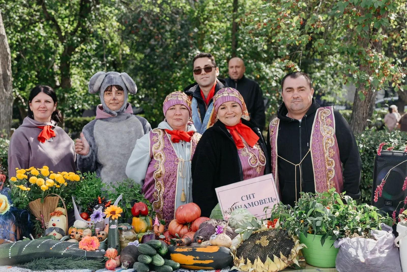Жаркое лето порадовало богатым урожаем