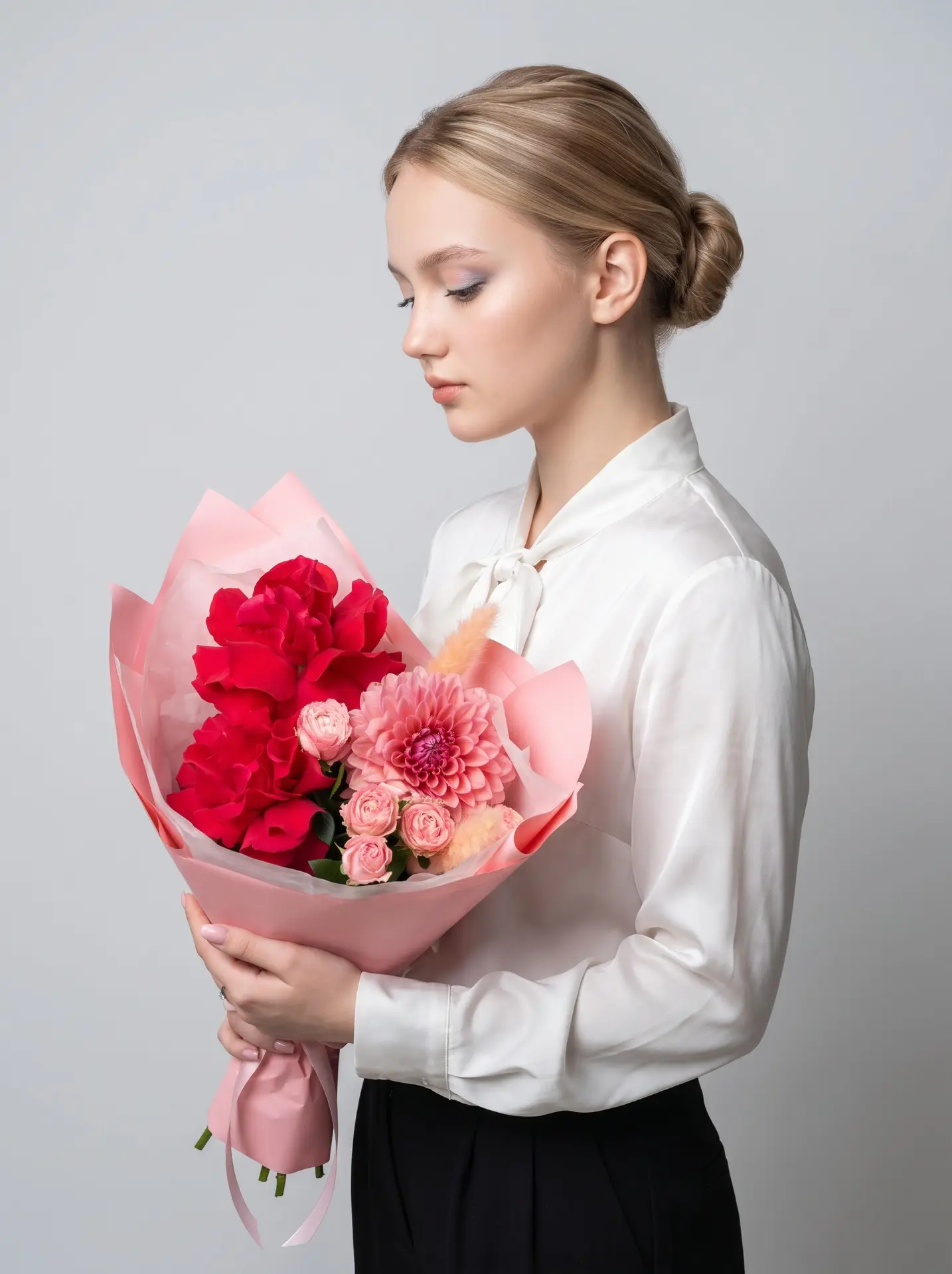 Букет «Рябиновый рассвет» 🥰