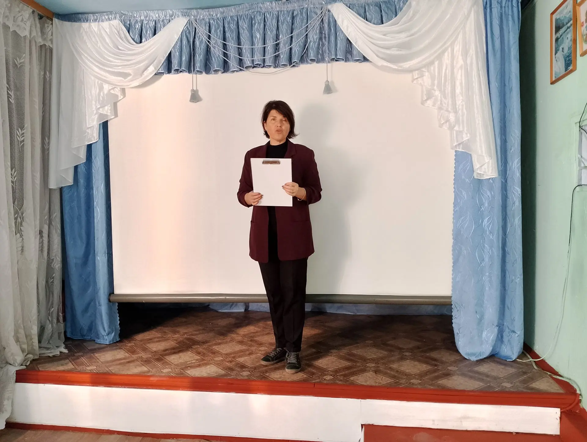 Сегодня в нашем сельском клубе пос.Десятихатка, провели патриотическое мероприятие "Пам...