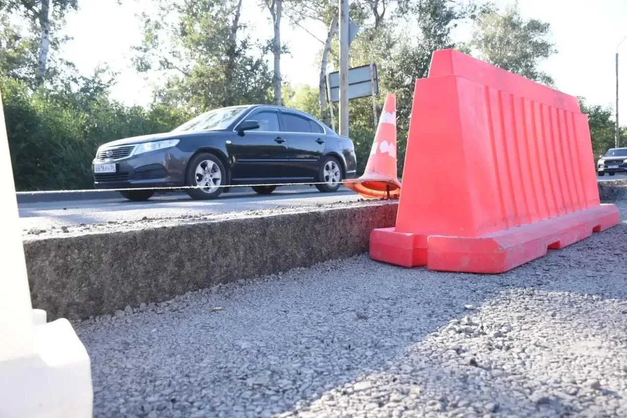 Что происходит на ремонтируемом мосту через Урал в Оренбурге сегодня?