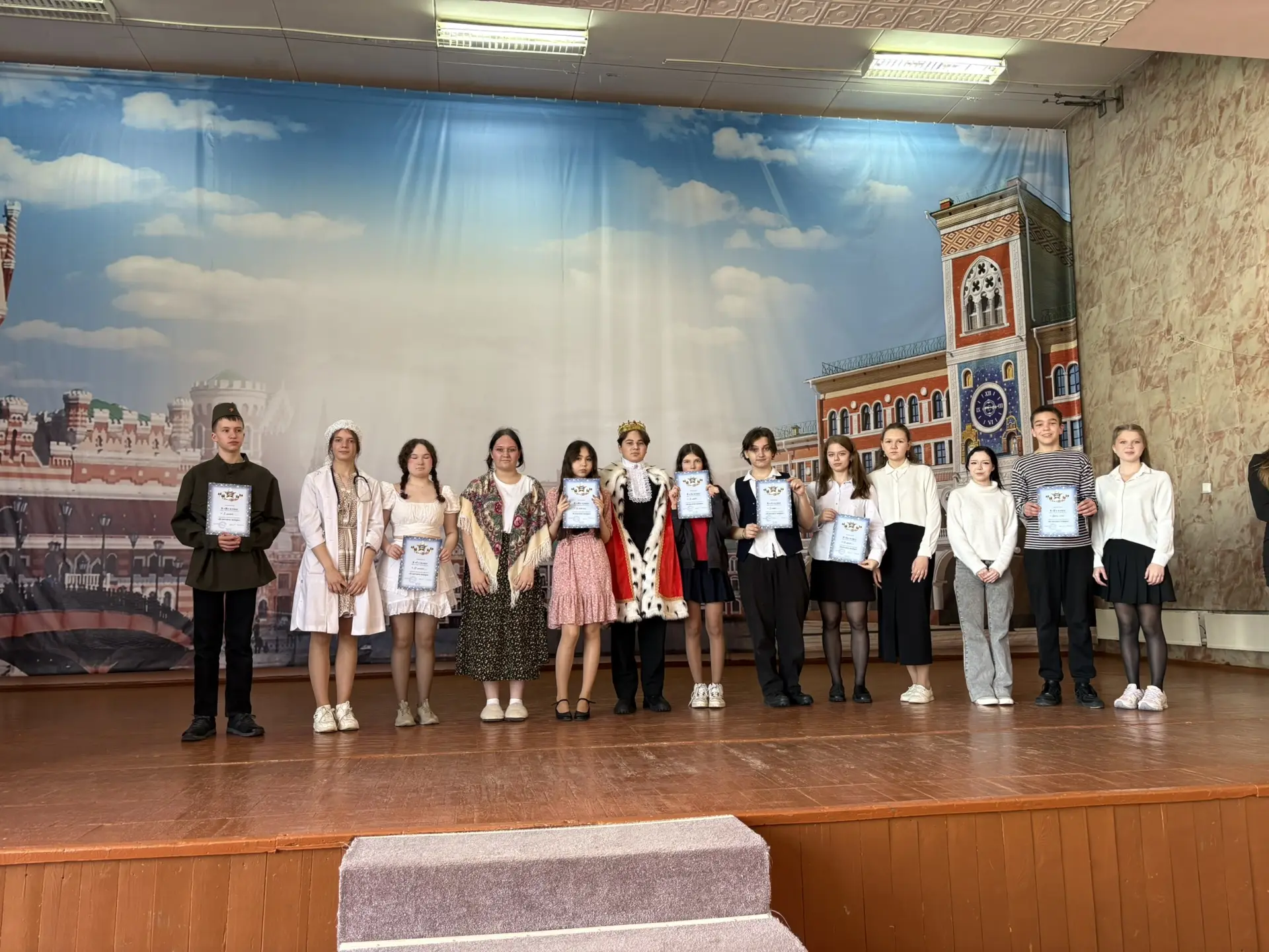 🎭 На этой неделе в стенах лицея состоялось захватывающее событие приуроченное к датам, которые отмеч