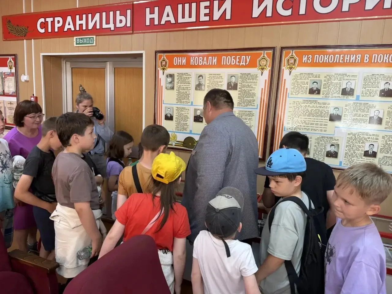 Сегодня член Президиума районной ветеранской организации по патриотическому воспитанию и председател