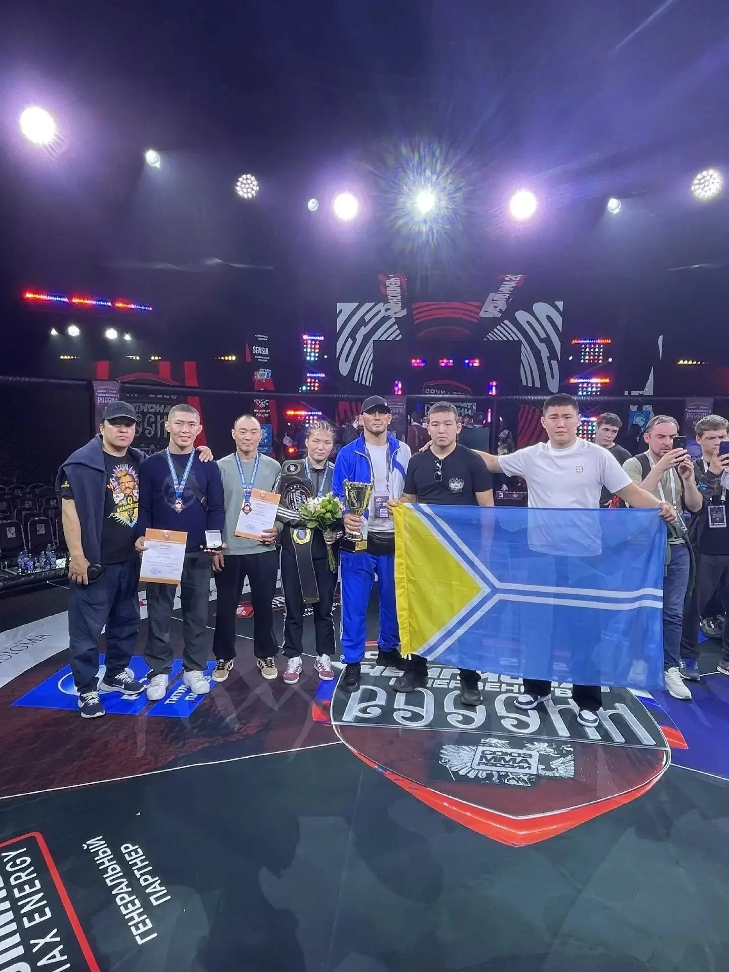 Первая чемпионка России по ММА из Тувы!                                                             