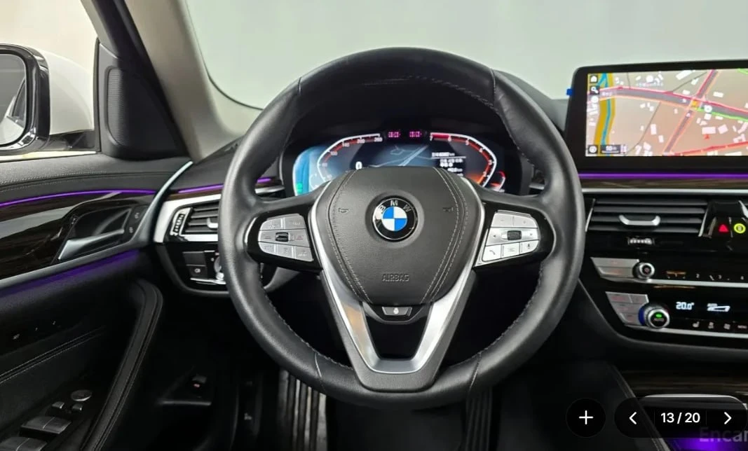 🚗В ПРОДАЖЕ: BMW 5 Series (G30) 520i Luxury  • дата регистрации в Корее - 2023/06 • 2 л. бензин / 2WD