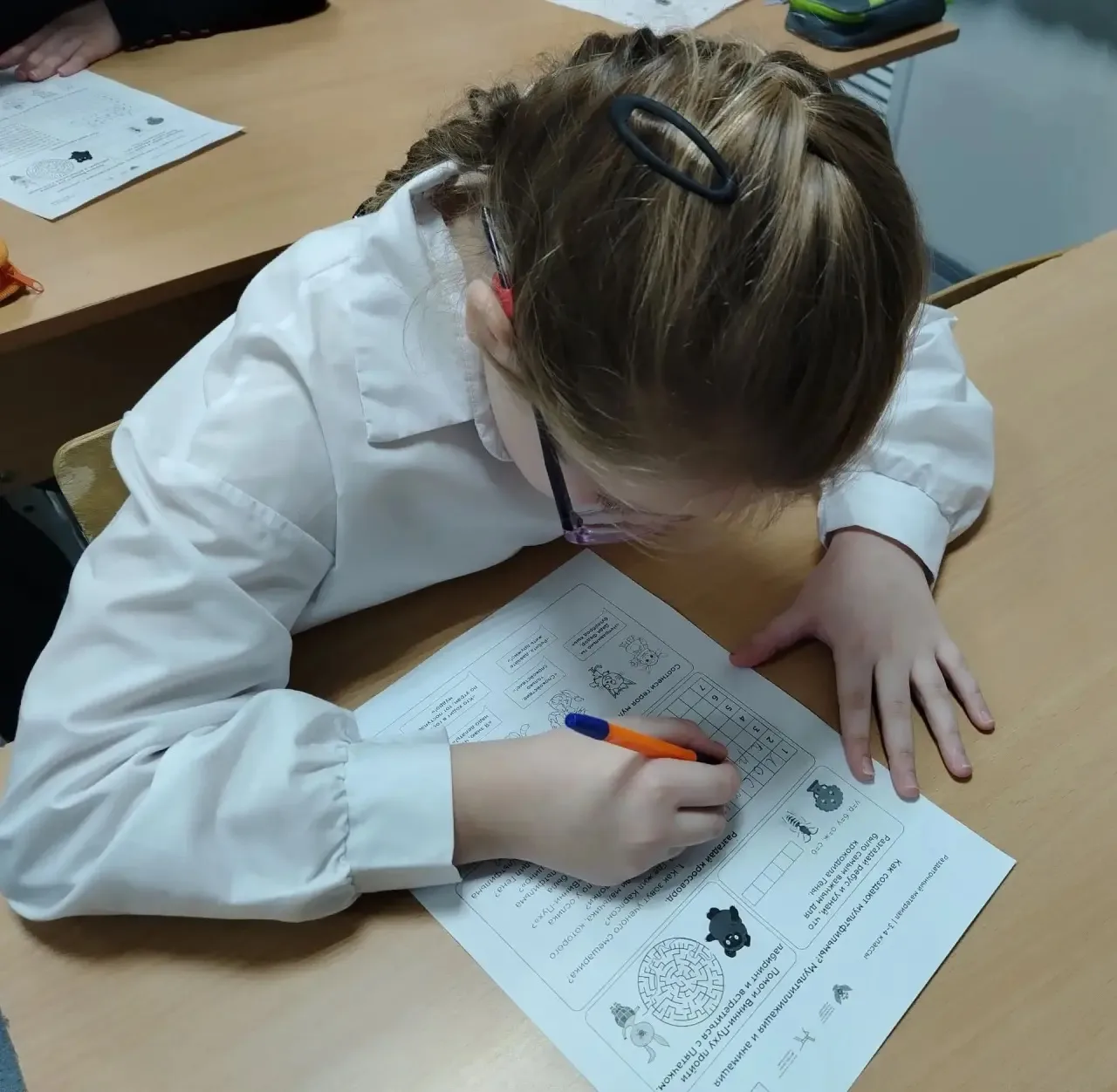 В первый учебный день нового года и третьей учебной четверти ученики нашей школы узнали...