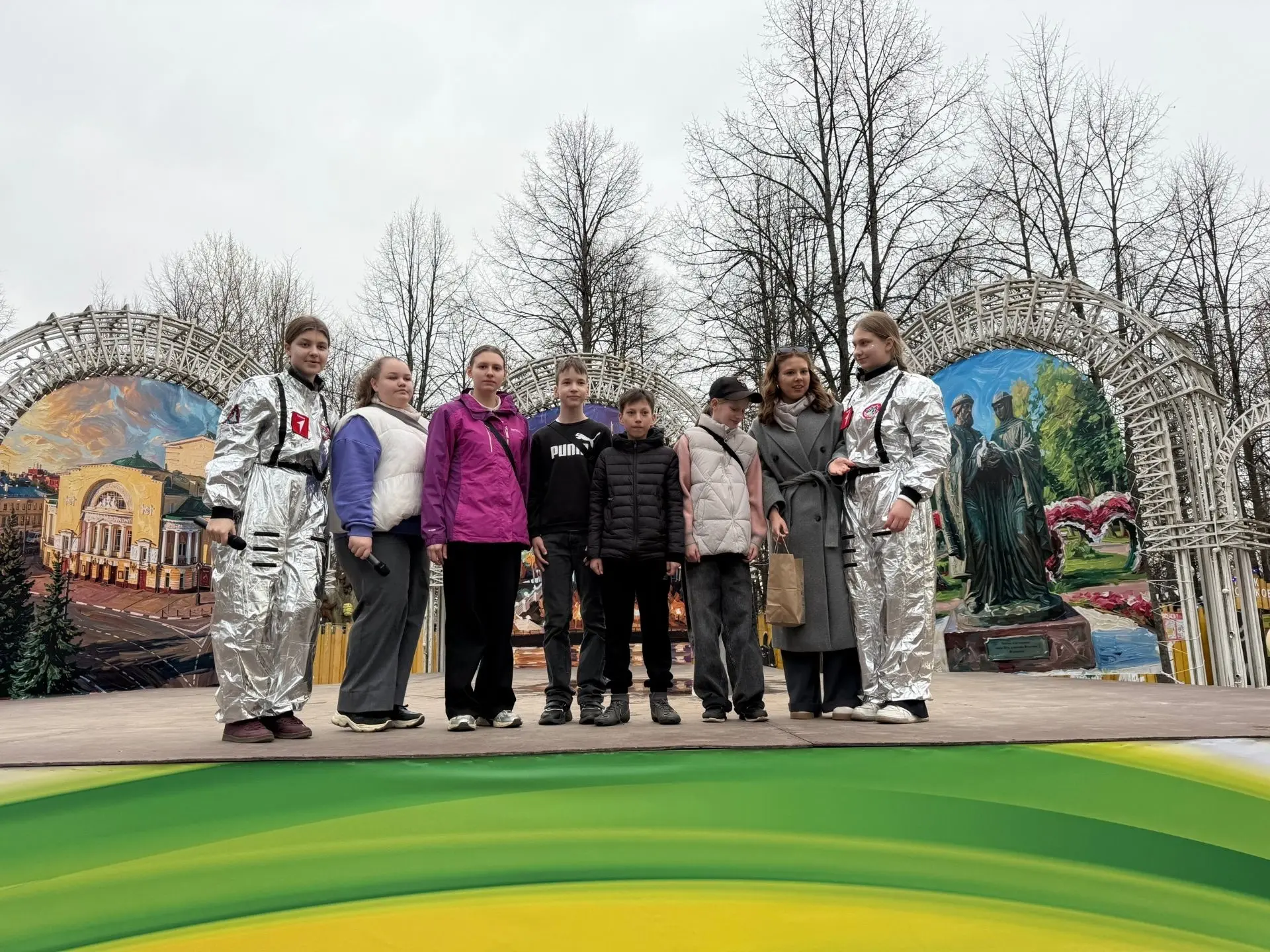 Наши достижения: команда «Движение Первых» школы №67 — призёр городской квест-игры ко Дню космонавти