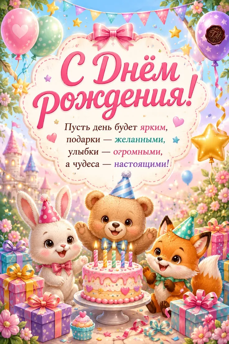 Поздравляем с Днём рождения! 🎂🎁