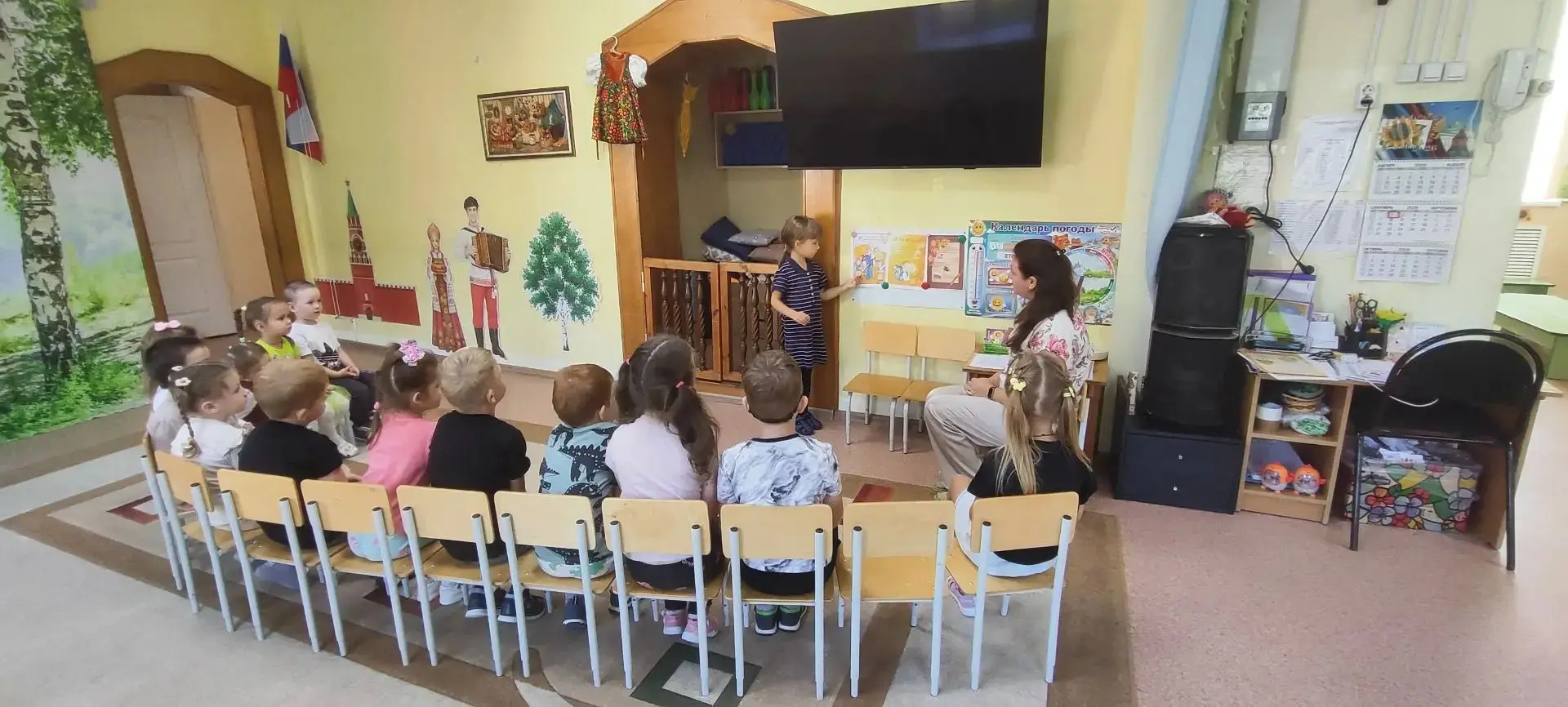 🌻 Сегодня в старшей разновозрастной группе «Подсолнушки» (с. Кукарино) царила по-насто...