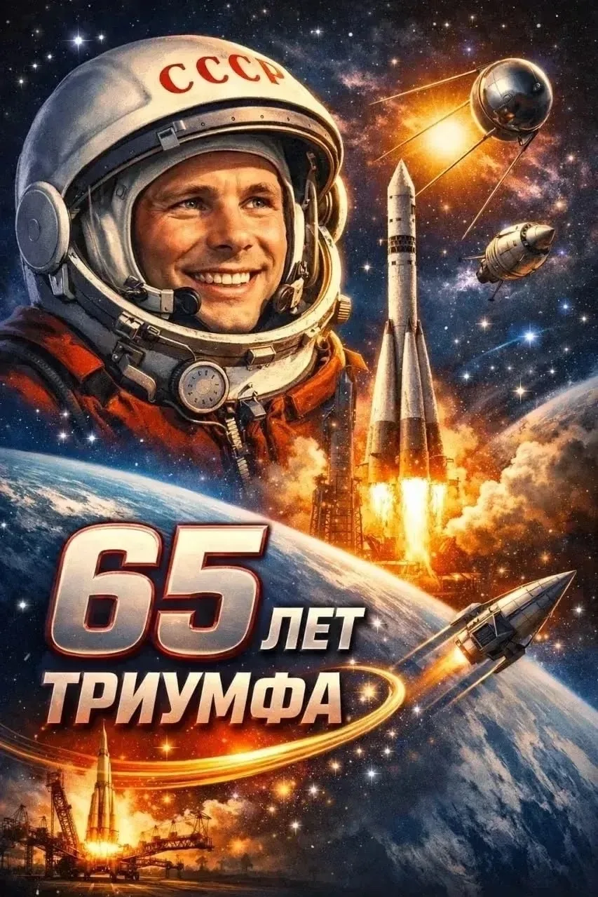 🚀 12 апреля 2026 года мы отмечаем 65-летие первого полёта человека в космос.