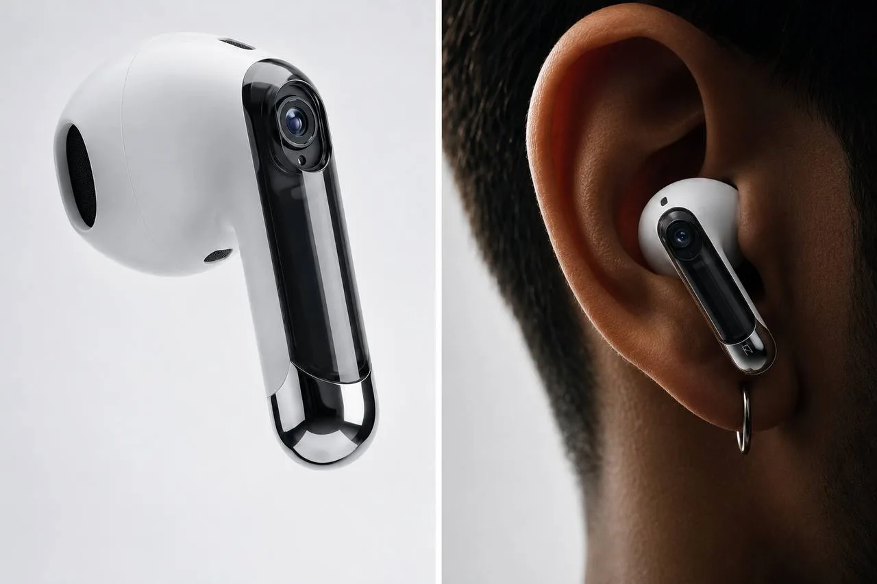 🔥 Apple случайно засветила AirPods с камерами