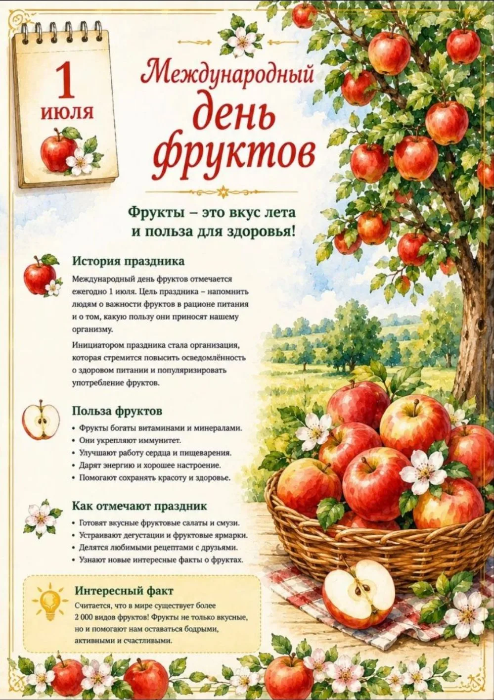 Секретный заряд бодрости: готовимся к учебному году с пользой!

Лето в самом разгаре, солнце припека