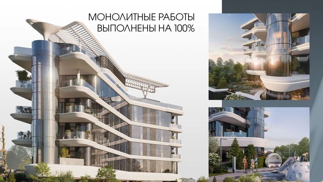 На строительной площадке ОСТРОВА X закончен важный этап: мы завершили монолит обоих кор...