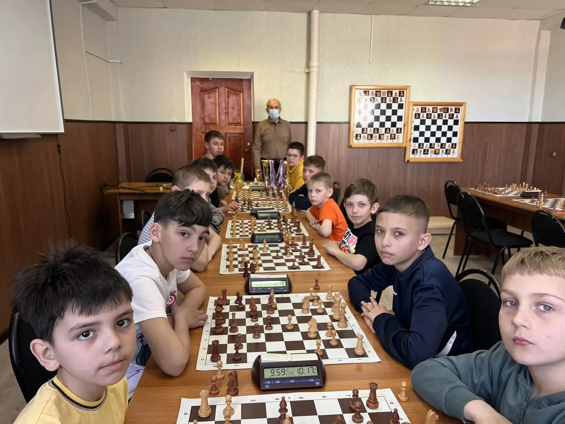 Шахматный бой в честь Великой Победы!