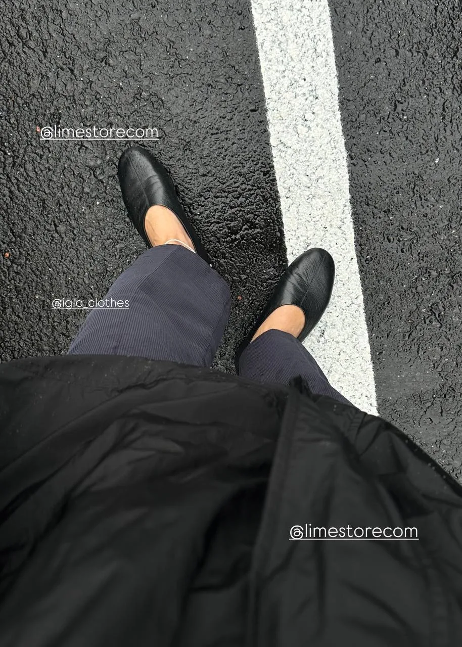 Спрашивали про удобство этих балеток из Lime: ставлю 10 из 10 🌟