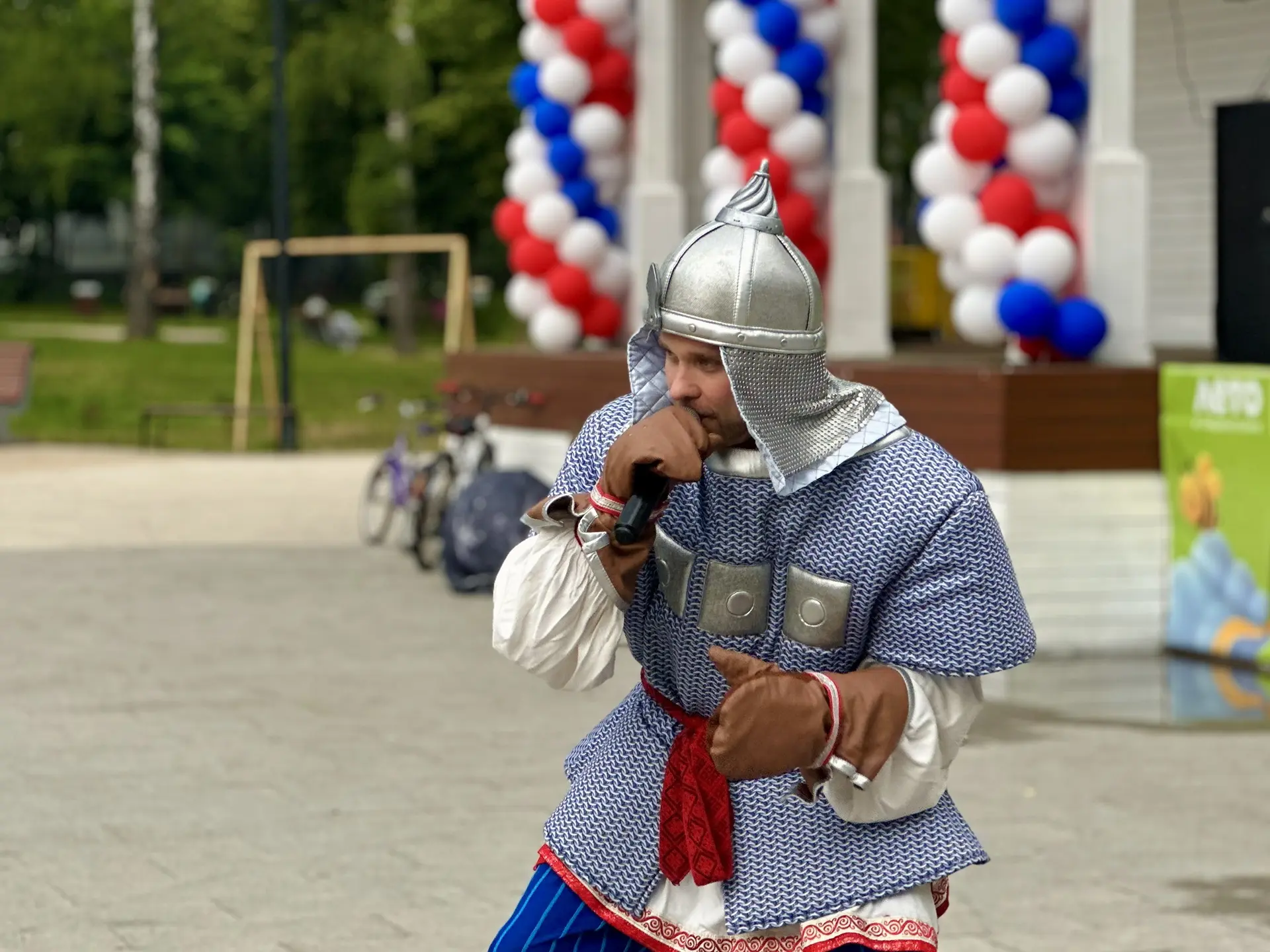 Богатырская сила уже в деле! ⚔️🐎

В Центральный парк Пушкино прибыли настоящие герои русских сказок