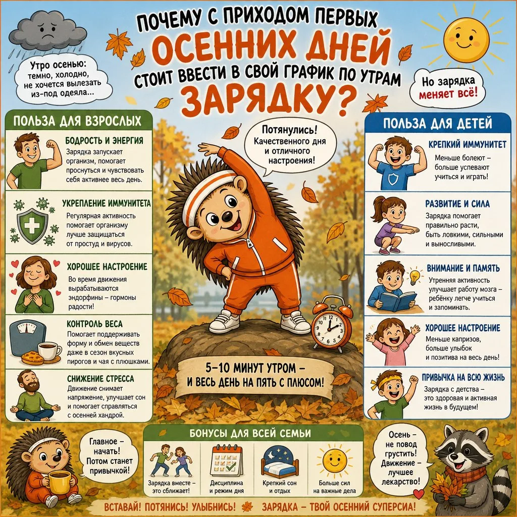 Прогоняем осеннюю сонливость и укрепляем сосуды: почему с первых дней сентября взрослым...
