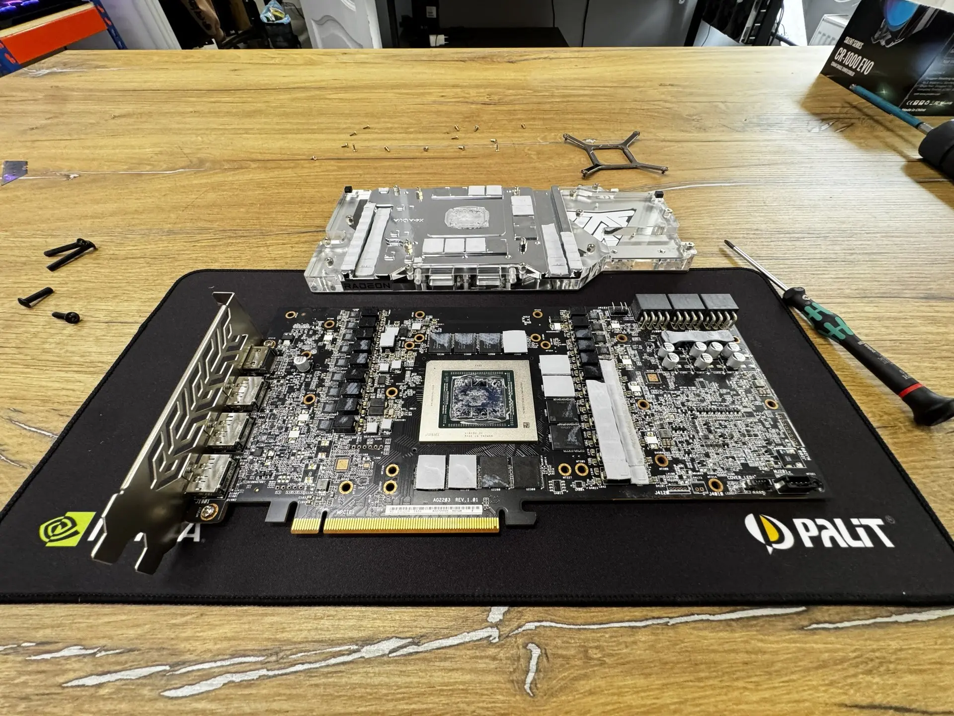 ❤️ Сегодня на обслуживании уникальная видеокарта: ASROCK AQUA RX 7900 XTX  — единственн...