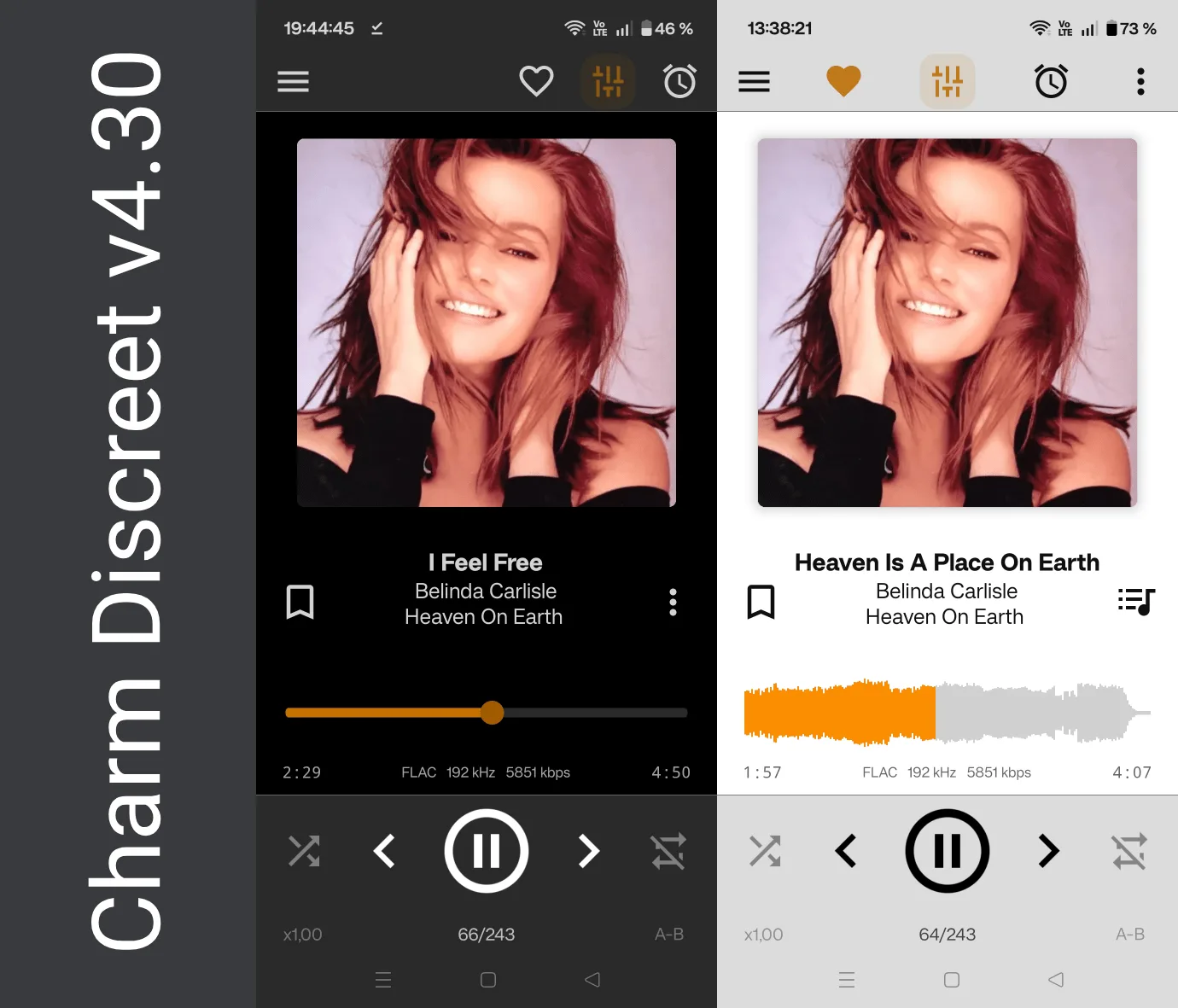 🔥 Charm Discreet - вариация обложки по умолчанию от AKhod для мобильной версии плеера.