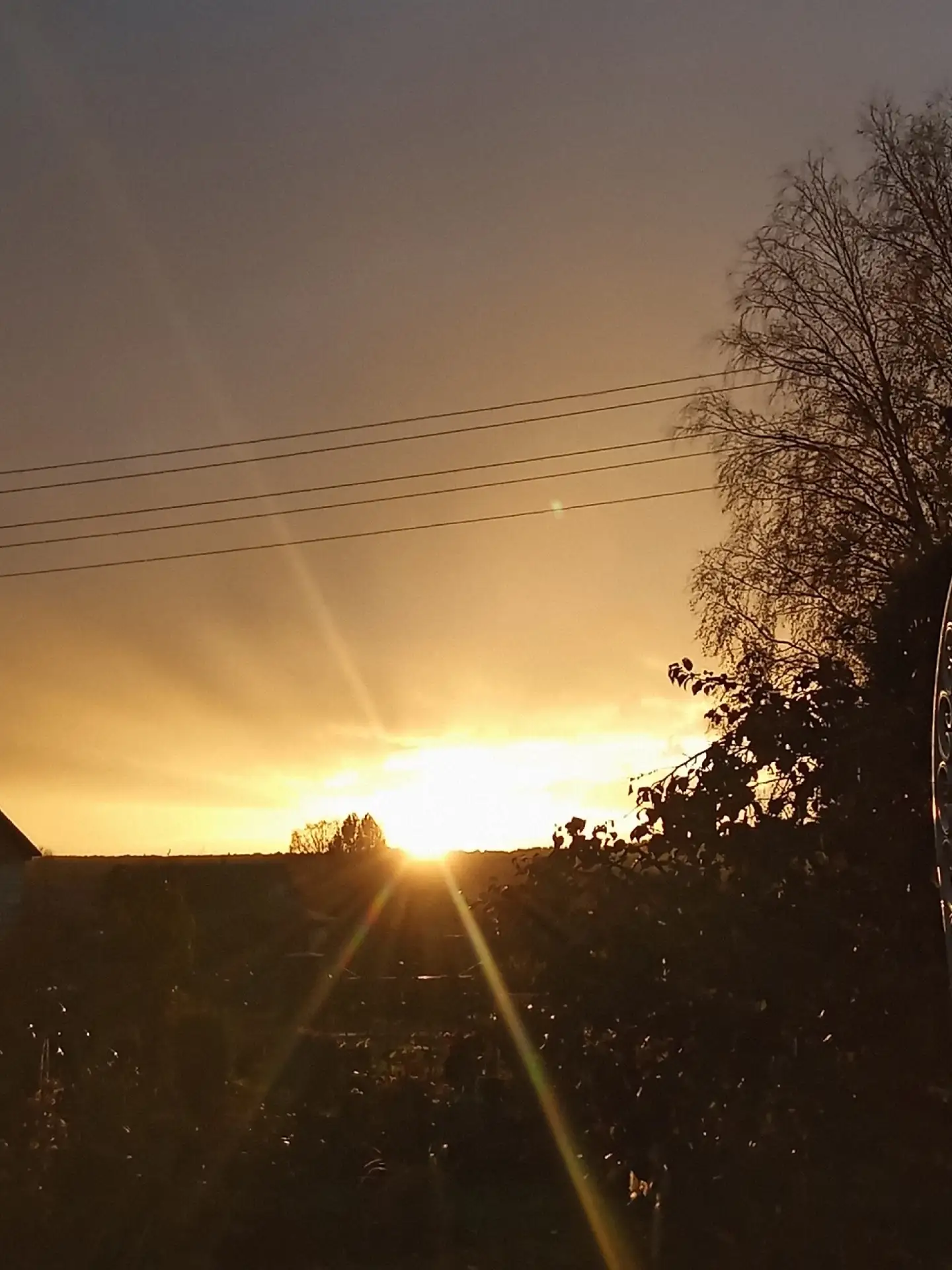 🕊🙏🌇Добрый вечер🍂💖🎇Красота заката над селом Шестаково сегодня🔥🏡🍂🌤️🌈🌦️💐