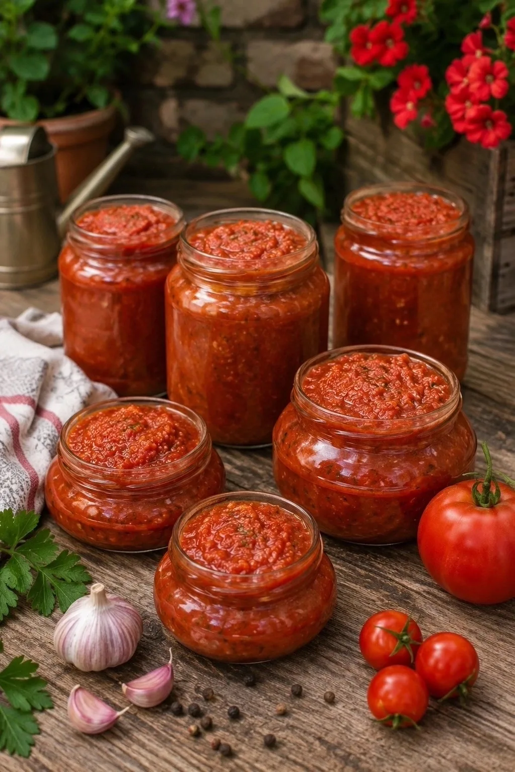 САМАЯ ВКУСНАЯ АДЖИКА НА ЗИМУ — ГУСТАЯ, АРОМАТНАЯ И БЕЗ УКСУСА 
 
Этот рецепт аджики уже много раз пр