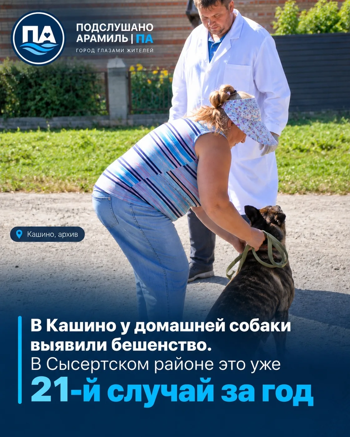 ‼️ В Кашино у домашней собаки диагностировали бешенство, что стало уже 21-м случаем в С...