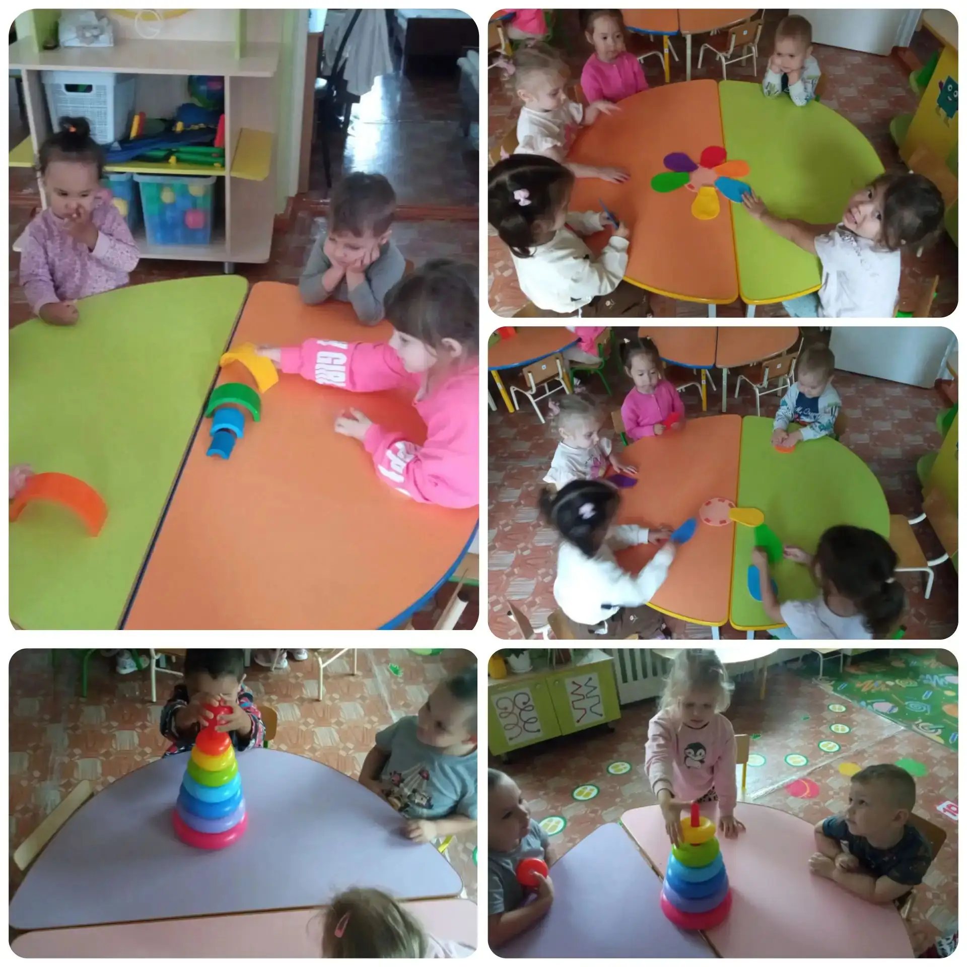 Тематический  "День радуги"🌈 в группе " Лучики".