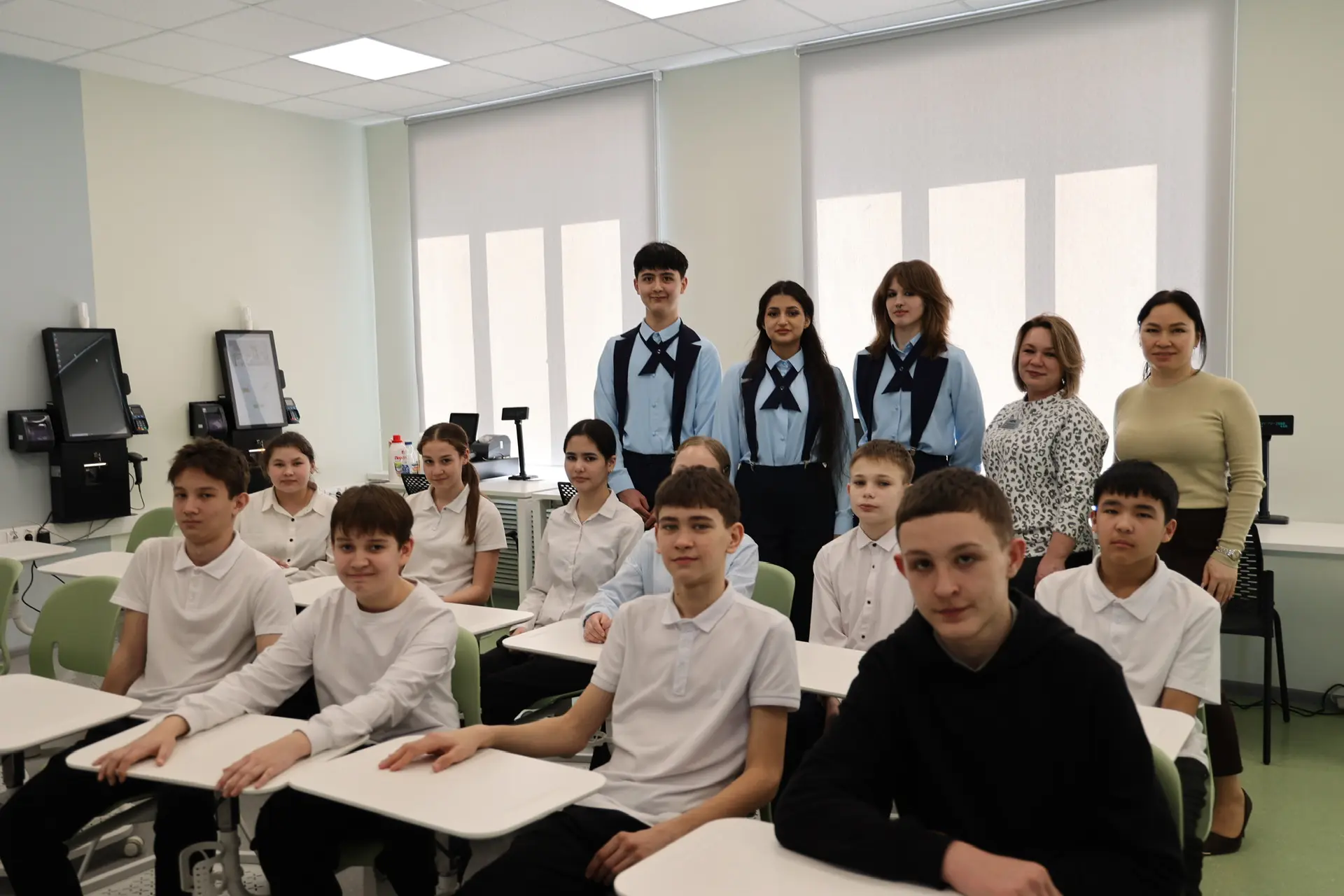📌 Мастер-классы для школьников в Политехе!   Ученики МКОУ «СОШ села Старокучергановка» приняли участ