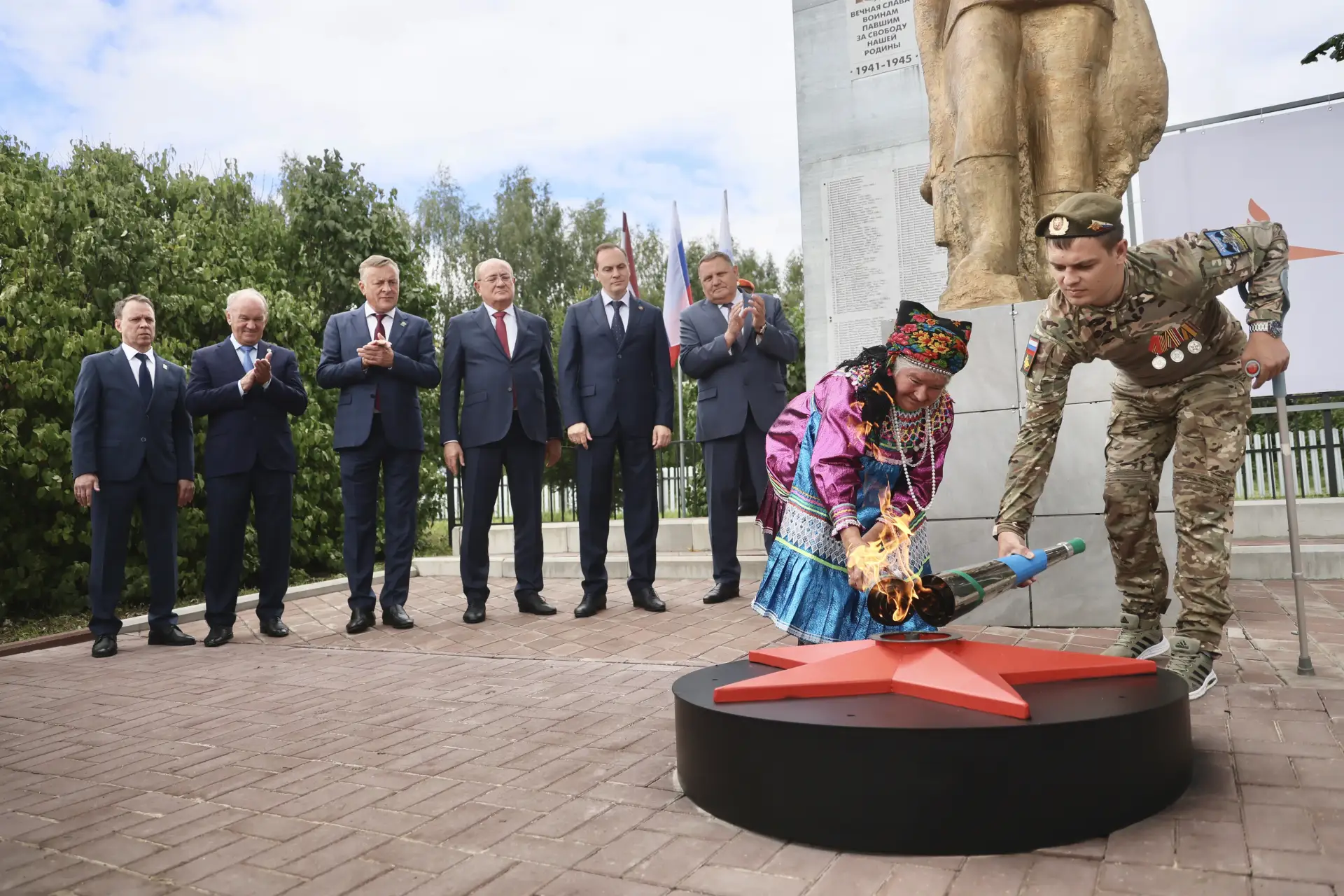 🔥 В селе Лемдяй Старошайговского района Республики Мордовия в рамках Всероссийской акц...